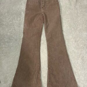 American Eagle Outfitters Brown corduroy Flare Jeans